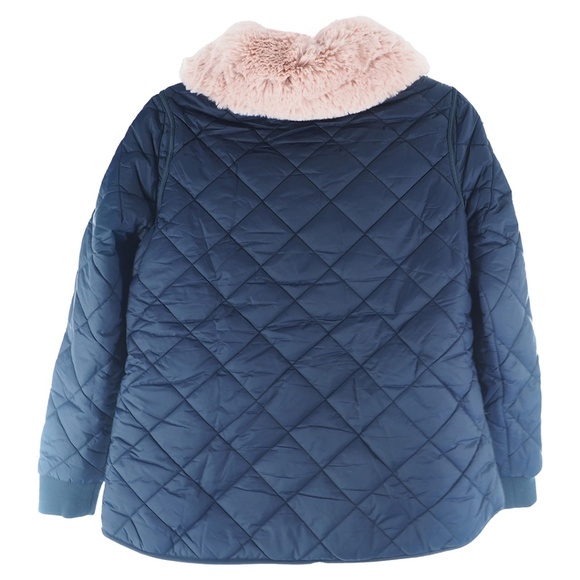 Boden Hollie Quilted Jacket with Removable Faux Fur Collar - Picture 5 of 10